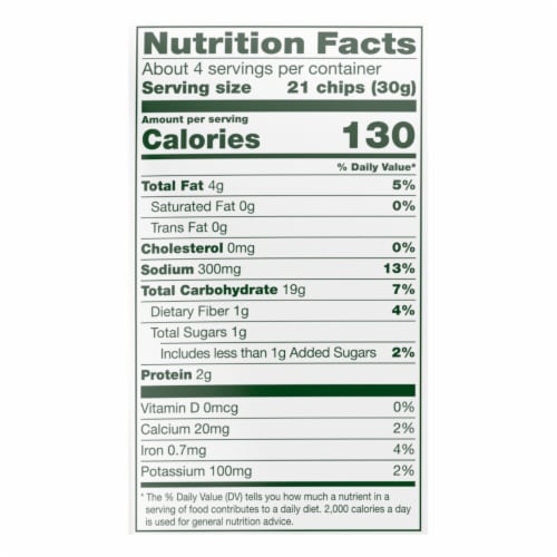 Simple Truth® Original Baked Chickpea Crisps Perspective: right