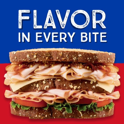 Kroger® Oven Roasted Turkey Breast and Uncured Honey Ham Variety Pack Deli Thin Sliced BIG DEAL! Perspective: right