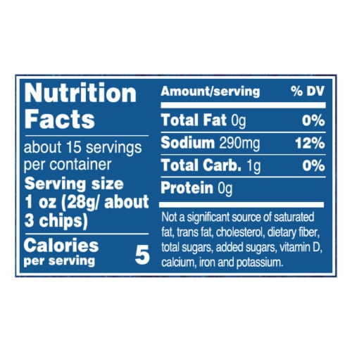 Kroger® Kosher Dill Pickle Chips Perspective: right