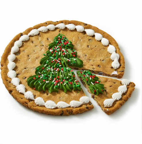 Kroger® Christmas Tree Colossal Chocolate Chip Cookie Perspective: right