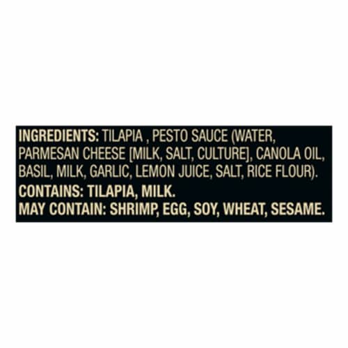 Private Selection® Tilapia Marinated in Pesto Perspective: right