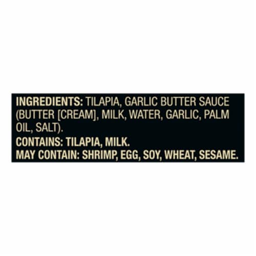 Private Selection® Tilapia Marinated in Garlic Butter Perspective: right