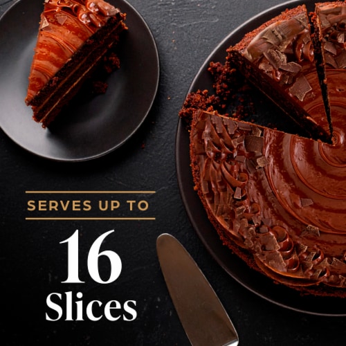 Private Selection® Chocolate Fudge 4-Layer Cake Perspective: right