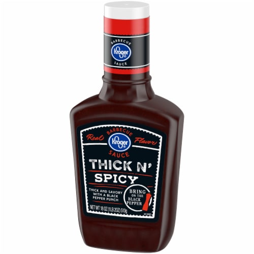 Kroger® Thick N’ Spicy Barbecue Sauce Perspective: right
