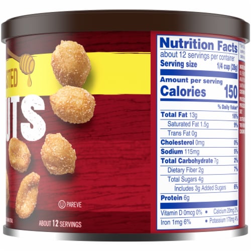 Kroger® Salted Honey Roasted Peanuts Perspective: right