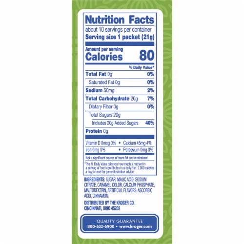 Kroger® Spiced Cider Instant Drink Mix Perspective: right