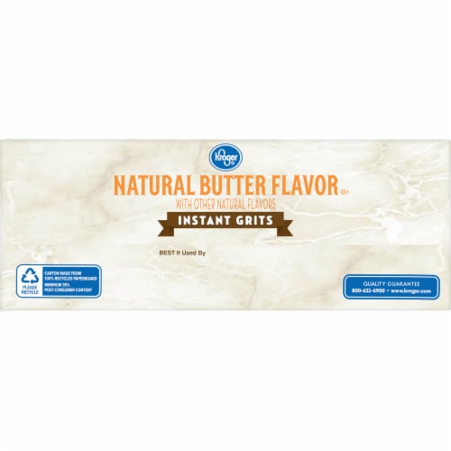 Kroger® Natural Butter Flavor Instant Grits Perspective: right