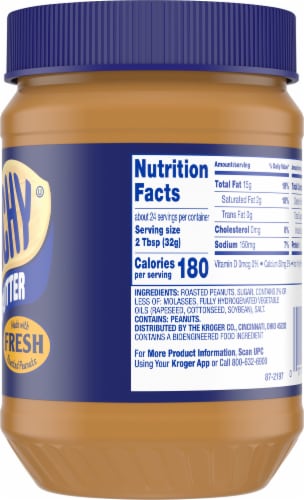 Kroger® Crunchy Peanut Butter Perspective: right