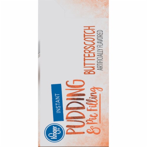 Kroger® Butterscotch Instant Pudding & Pie Filling Perspective: right