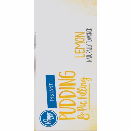 Kroger® Lemon Instant Pudding & Pie Filling Perspective: right