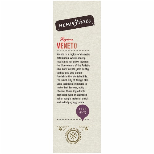 HemisFares™ Mushroom Asiago Cheese & Truffle Filled Pasta Perspective: right