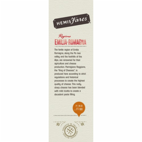 HemisFares™ Parmigiano Reggiano Filled Pasta Perspective: right