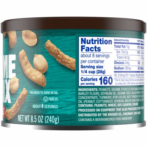Kroger® Sesame Nut Mix Salted with Sea Salt Perspective: right