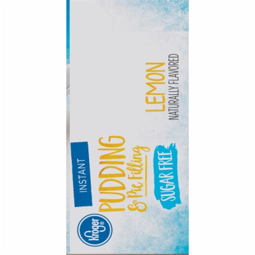Kroger® Sugar Free Lemon Instant Pudding & Pie Filling Perspective: right