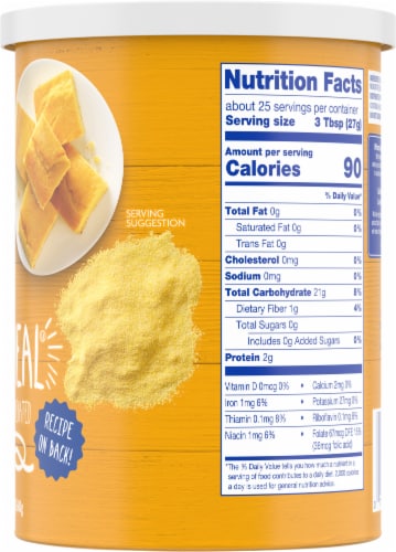 Kroger® Yellow Corn Meal Perspective: right