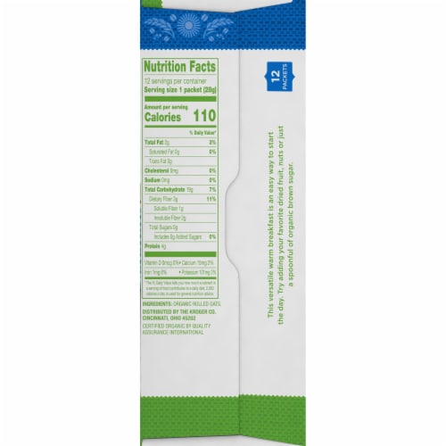 Simple Truth Organic® Original Instant Oatmeal