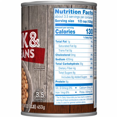 Kroger® Pork and Beans Perspective: right