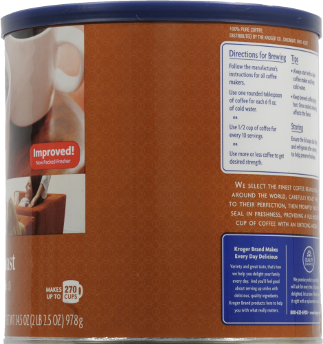 Kroger® Special Roast Medium Roast Ground Coffee Perspective: right