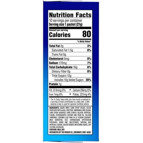 Kroger® Milk Chocolate Dutch Hot Cocoa Mix with Mini Marshmallows Perspective: right