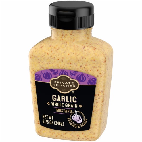 Private Selection® Garlic Whole Grain Mustard Perspective: right