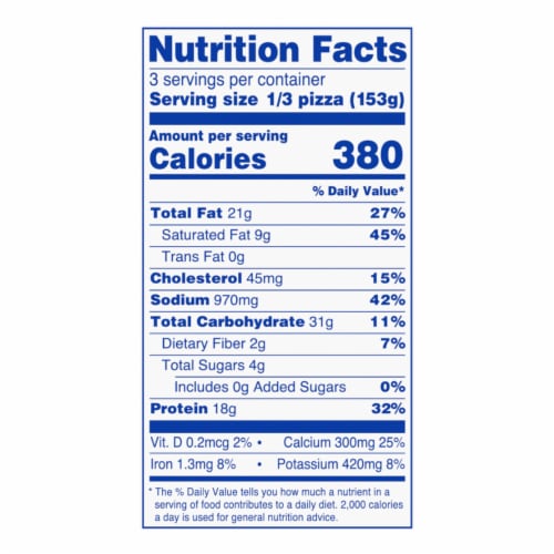 Kroger® Thin Crust Double Pepperoni Pizza Perspective: right