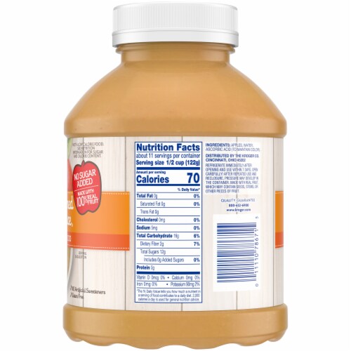 Kroger® Unsweetened Applesauce Perspective: right
