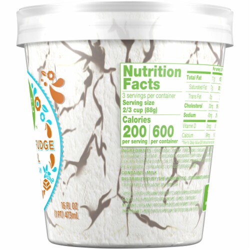 Simple Truth Organic™ Vanilla Fudge Swirl Ice Cream Perspective: right