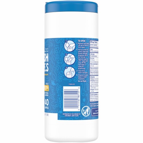 Kroger® Anti Bacterial Moist Wipes Perspective: right
