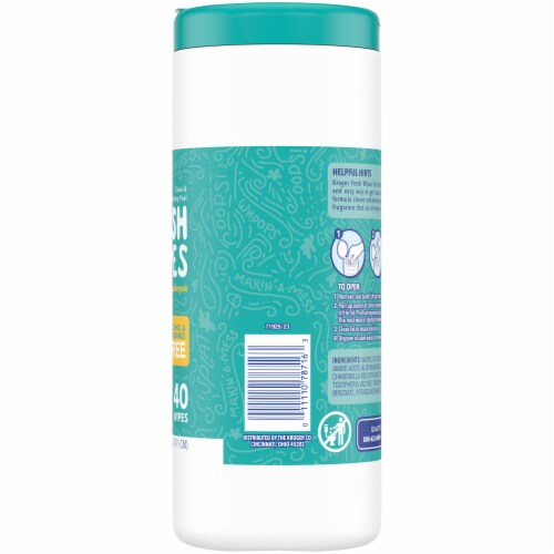 Kroger® Extra Sensitive Moist Wipes Perspective: right