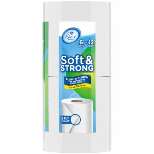 Kroger® Soft & Strong Double Roll Bath Tissue Perspective: right