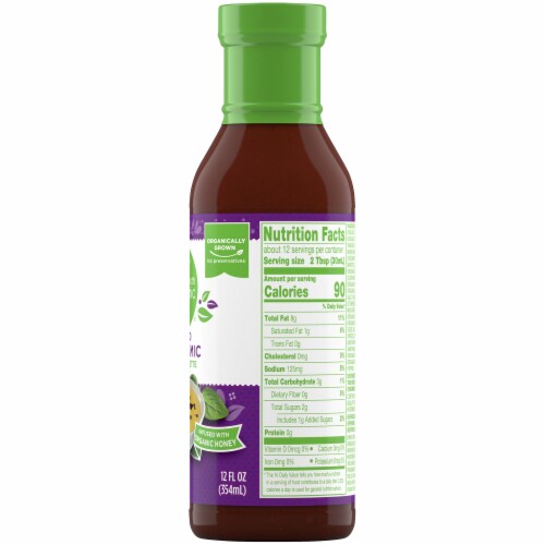 Simple Truth Organic® Aged Balsamic Vinaigrette Perspective: right