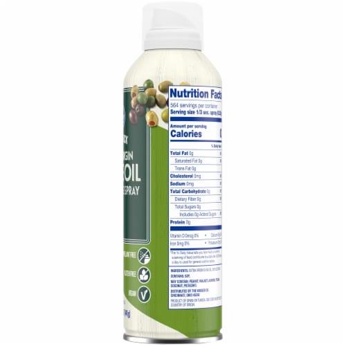 Kroger® Non-Stick Extra Virgin Olive Oil Cooking Spray Perspective: right