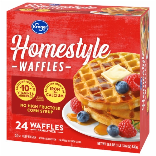 Kroger® Homestyle Waffles Perspective: right