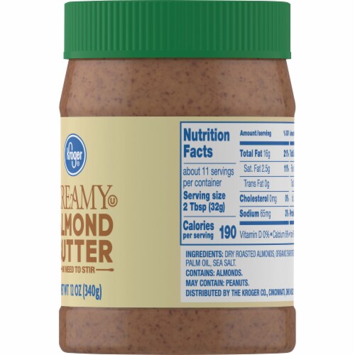 Kroger® Creamy Almond Butter Perspective: right