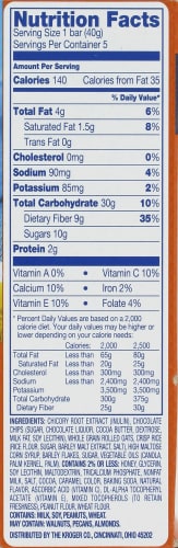 Kroger® High Fiber Oats & Chocolate Chewy Bars Perspective: right