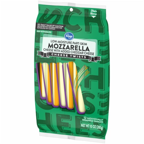 Kroger® Mozzarella & Cheddar Cheese Twists Perspective: right