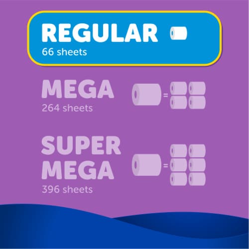 Kroger® 1000 Sheets per Roll Toilet Paper Perspective: right