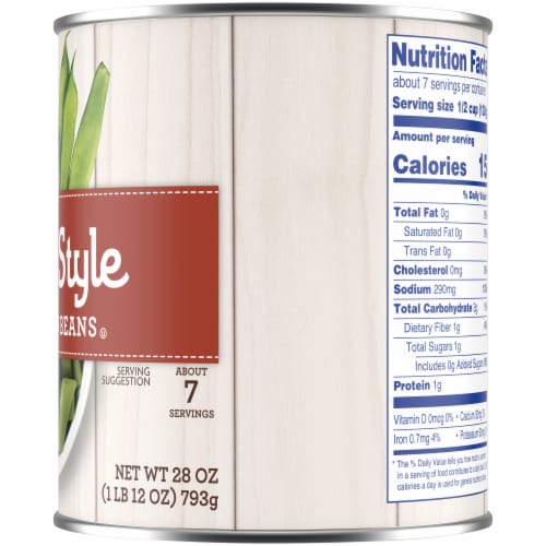 Kroger® Italian Style Cut Green Beans Perspective: right