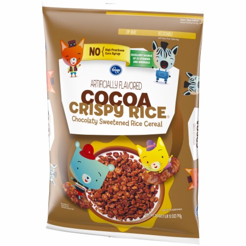 Kroger® Cocoa Crispy Rice Cereal Perspective: right