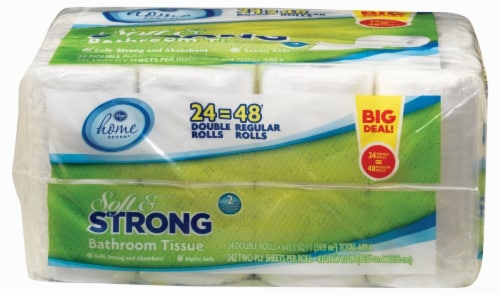Kroger® Soft & Strong Double Roll Bath Tissue Perspective: right