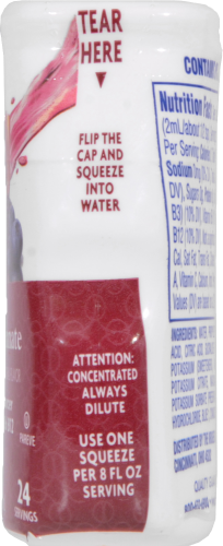 Kroger® Vitamin Berry Pomegranate Liquid Water Enhancer Perspective: right