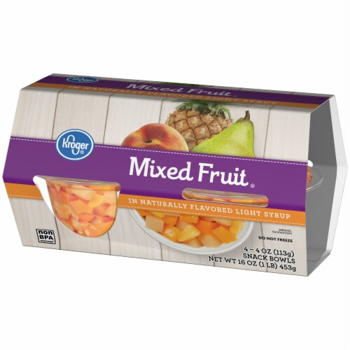 Kroger® Mixed Fruit Cups in Light Syrup Perspective: right