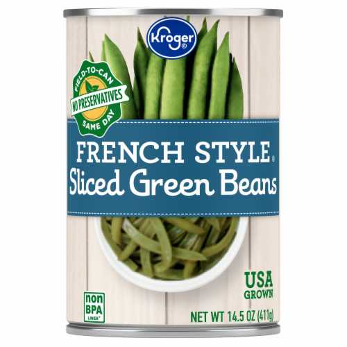 Kroger® French Style Sliced Green Beans BIG Deal! Perspective: right