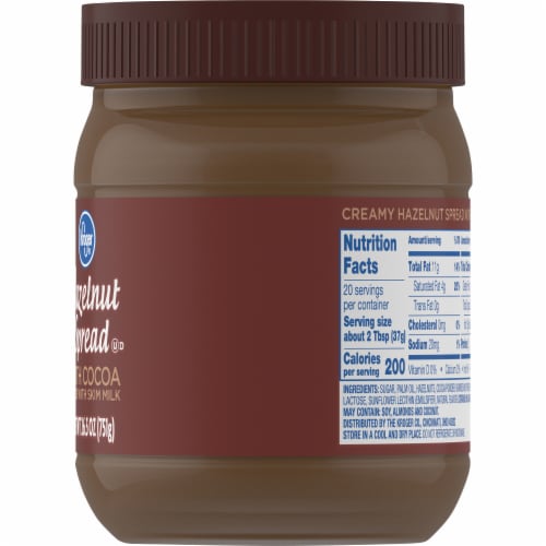 Kroger® Hazelnut Spread with Cocoa Perspective: right