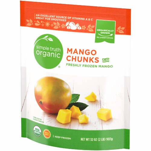 Simple Truth Organic® Freshly Frozen Mango Chunks Perspective: right