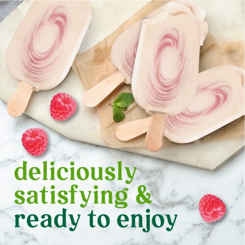 Simple Truth™ Raspberry Cheesecake Frozen Greek Yogurt Bars Perspective: right