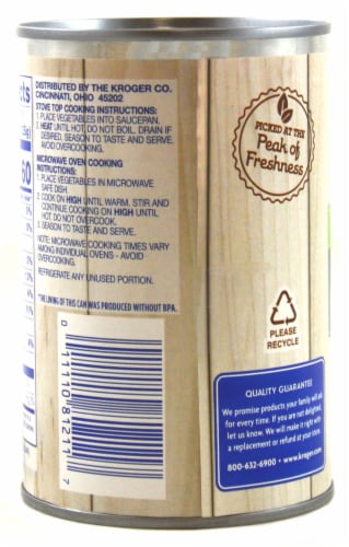 Kroger® Garden Variety Canned Sweet Peas Perspective: right