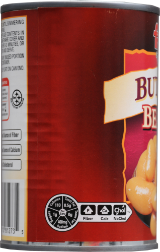 Fry's® Butter Beans Perspective: right