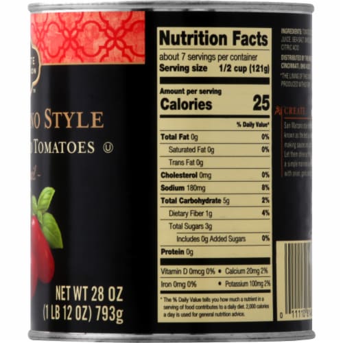 Private Selection™ San Marzano Peeled Whole Plum Tomatoes with Basil Perspective: right
