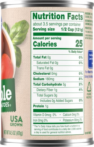 Kroger® Whole Peeled Tomatoes Perspective: right